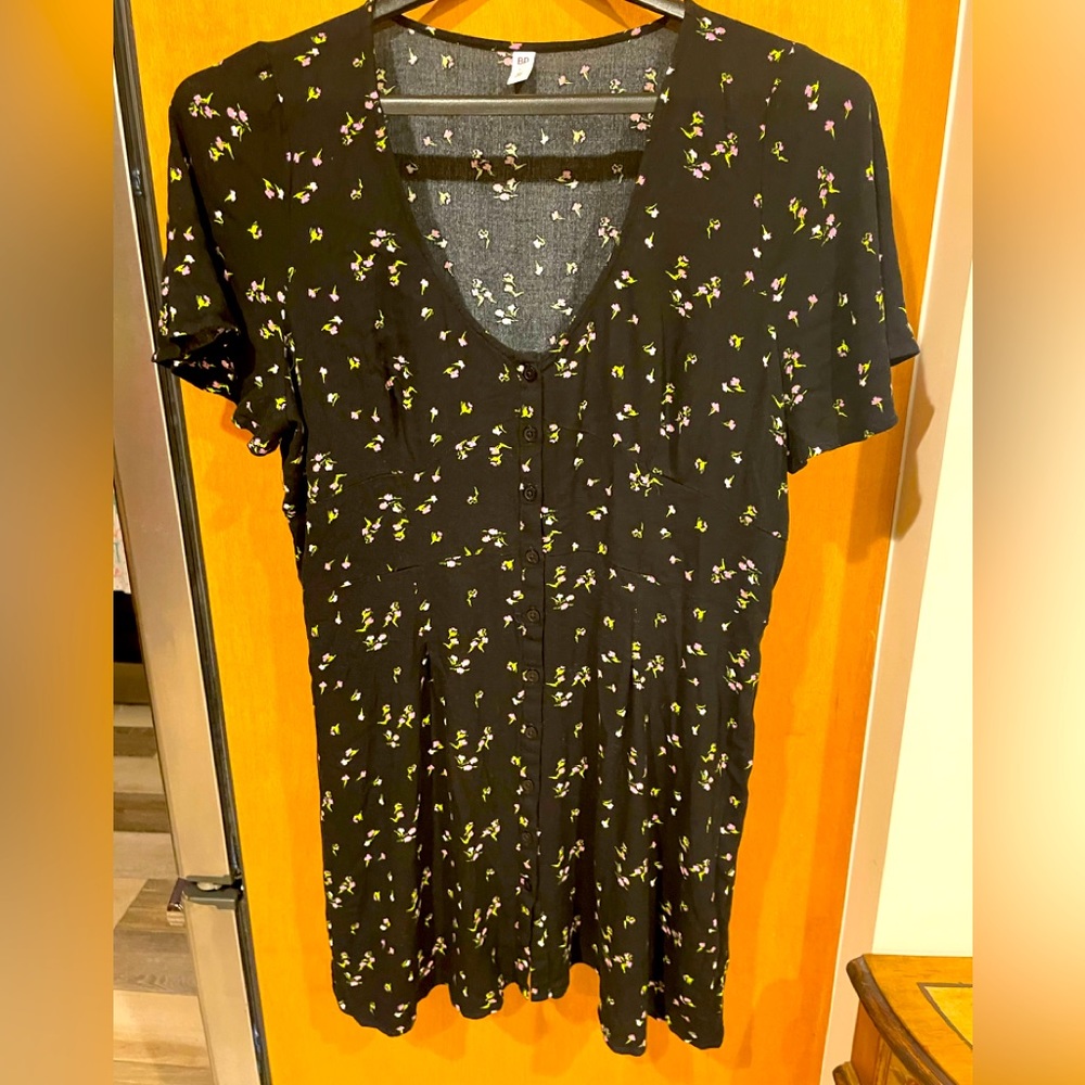 Mini dress button down